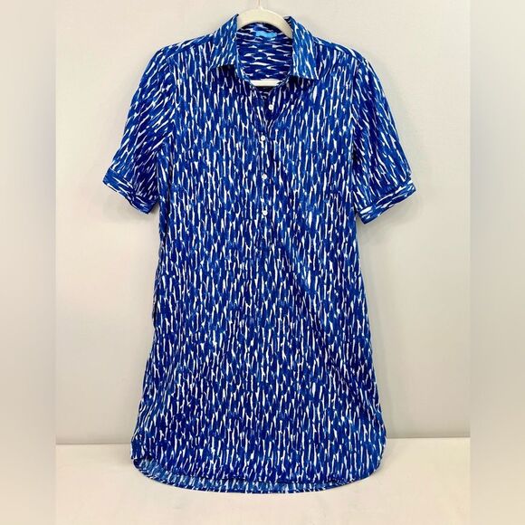 J. McLaughlin Arissa Cap Sleeve Dress in Beatriz Spot S - Picture 6 of 10